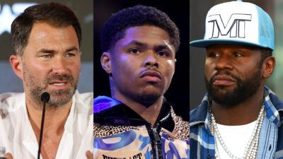 Shakur Stevenson Considers Floyd Mayweather and Eddie Hearn as Next Potential Promoter