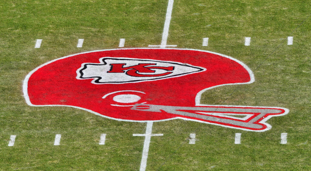 Kansas City Chiefs helmet field logo