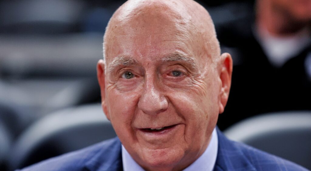 Dick Vitale at booth