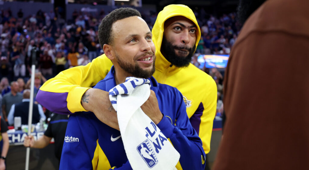 Anthony Davis praised Stephen curry