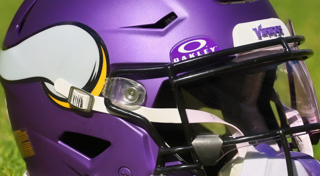 Minnesota Vikings helmet