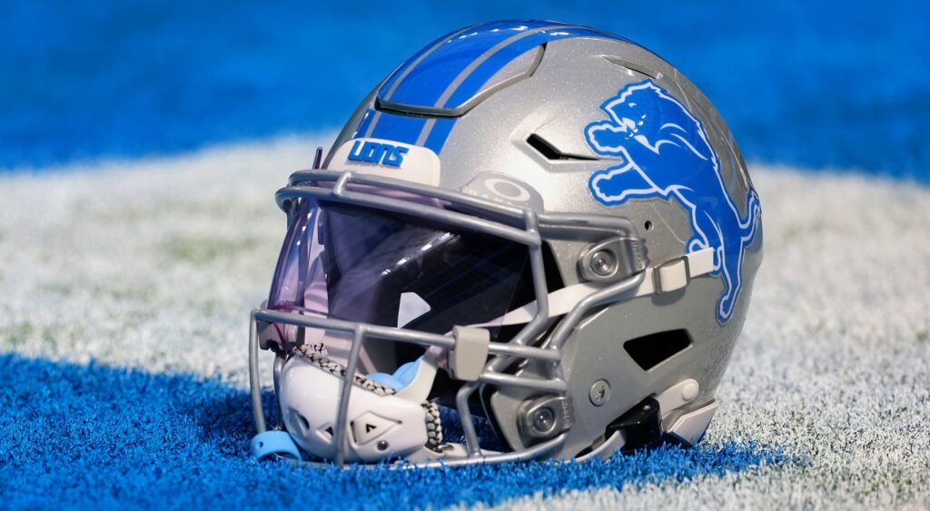 Detroit Lions helmet 