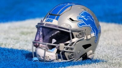 Detroit Lions helmet