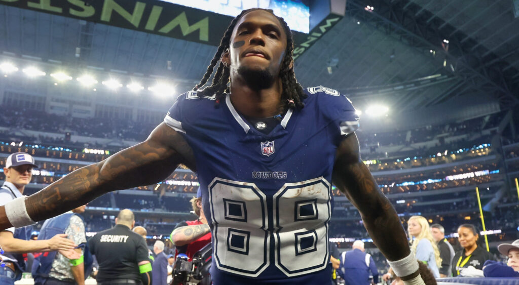 CeeDee Lamb in Cowboys uniform