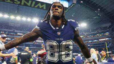 CeeDee Lamb in Cowboys uniform