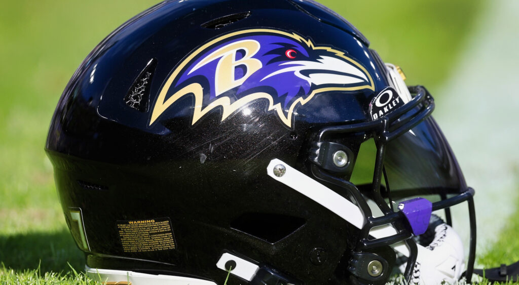 Baltimore Ravens helmet