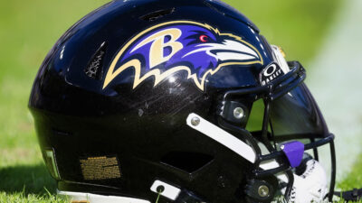 Baltimore Ravens helmet