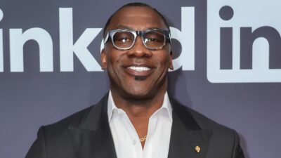 Shannon Sharpe posing