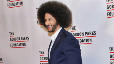 Colin Kaepernick smiling