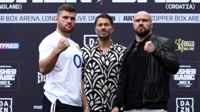 Johnny Fisher v Alen Babic Launch Press Conference