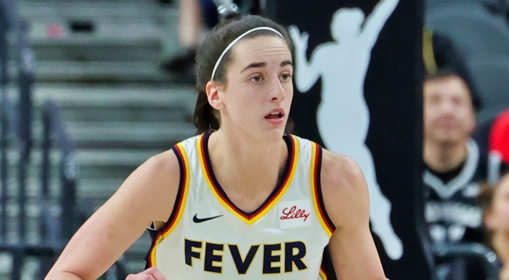 Caitlin Clark of Indiana Fever looking ahead.