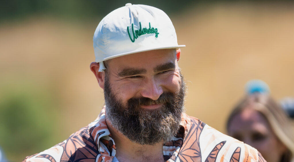 Jason Kelce smiling