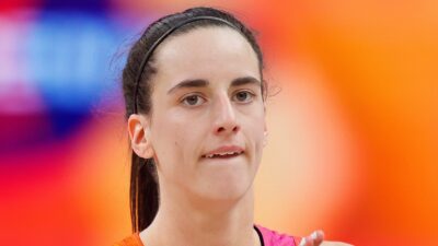 Caitlin Clark at WNBA All-Star game