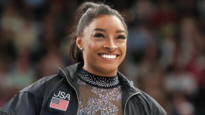 Simone Biles at Paris Olympics