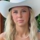 Haliey Welch in cowboy hat