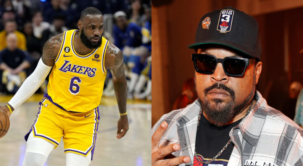 Ice Cube didn't pick LeBron James for his Ultimate 3vs3 Team.