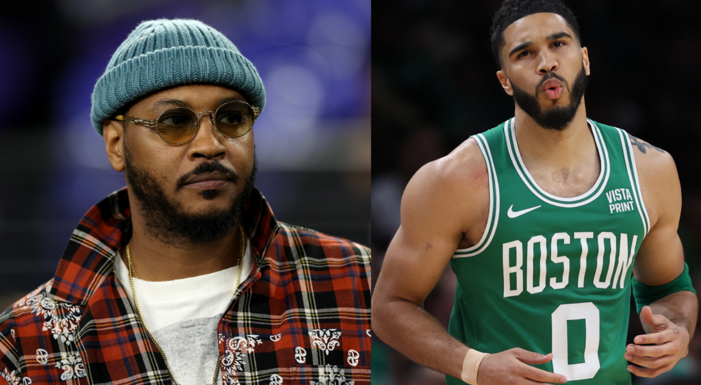 Carmelo Anthony reveals Jayson Tatum's shortfall