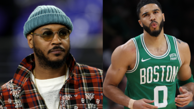 Carmelo Anthony reveals Jayson Tatum's shortfall