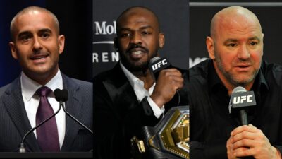 Jon Anik dismisses Dana White's support on Jon Jones