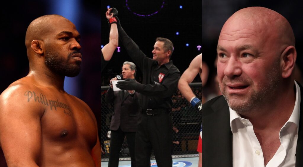 Dana White blames Steve Mazzagatti for Jon Jones' loss