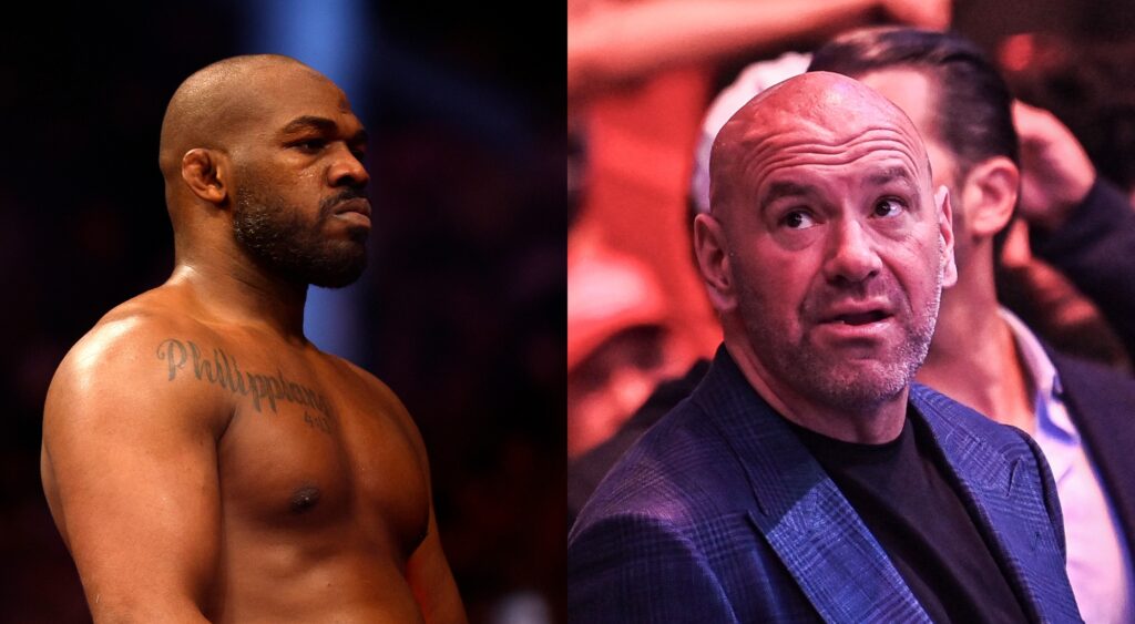 Jon Jones and Dana White