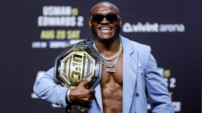 Kamaru Usman hints at a possible comback soon