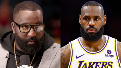 Kendrick Perkins feels LeBron James and the Lakers are going different directions