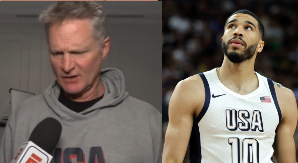 Steve Kerr shares reasons for snubbing Jayson Tatum