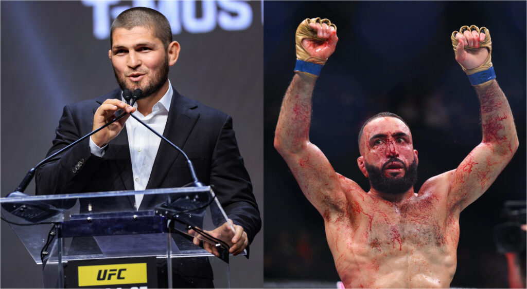 Khabib Nurmagomedov credits Belal Muhammad's coaches