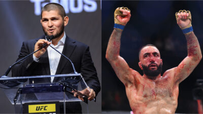 Khabib Nurmagomedov credits Belal Muhammad's coaches