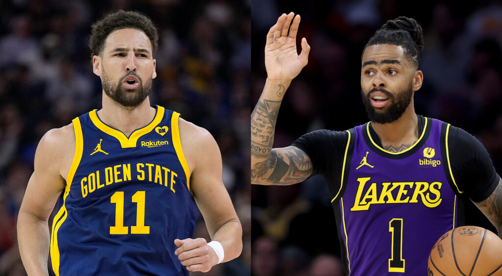 D'Angelo Russell could be a swap option for Klay Thompson 
