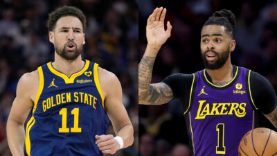 D'Angelo Russell could be a swap option for Klay Thompson