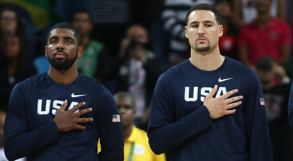 Kyrie Irving plays a great role to sign Klay Thompson