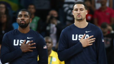 Kyrie Irving plays a great role to sign Klay Thompson