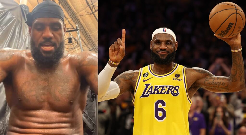 LeBron James Sweats It Out During an Intense Workout Session After Reports of Him Signing a $104 Million Max Deal With the Lakers