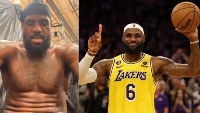 LeBron James Sweats It Out During an Intense Workout Session After Reports of Him Signing a $104 Million Max Deal With the Lakers