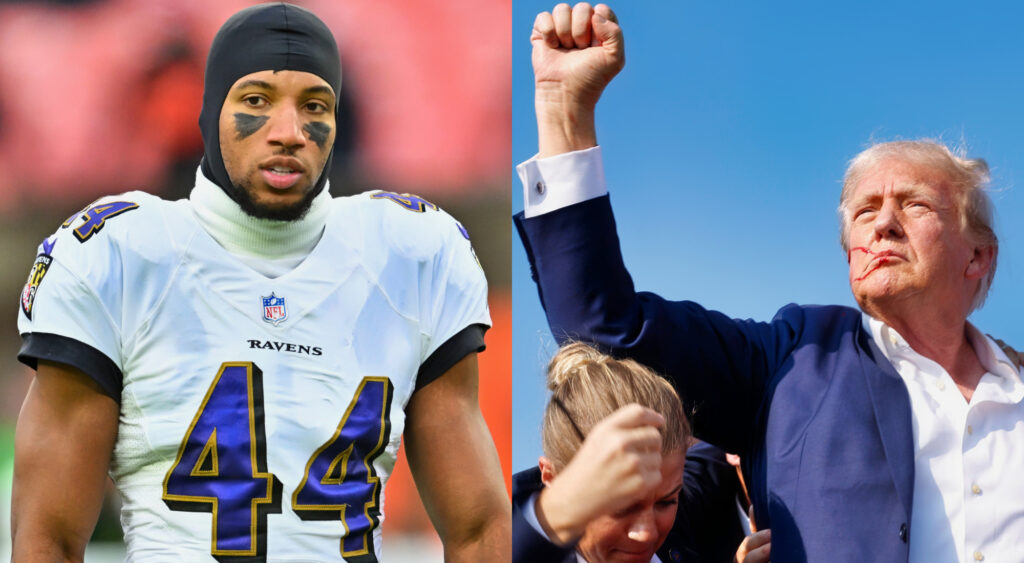 NFL Fans Sound Off On Ravens Star Marlon Humphrey's Tweet About Donald ...