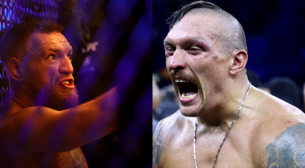 Oleksandr Usyk open to fight Conor McGregor in the UFC