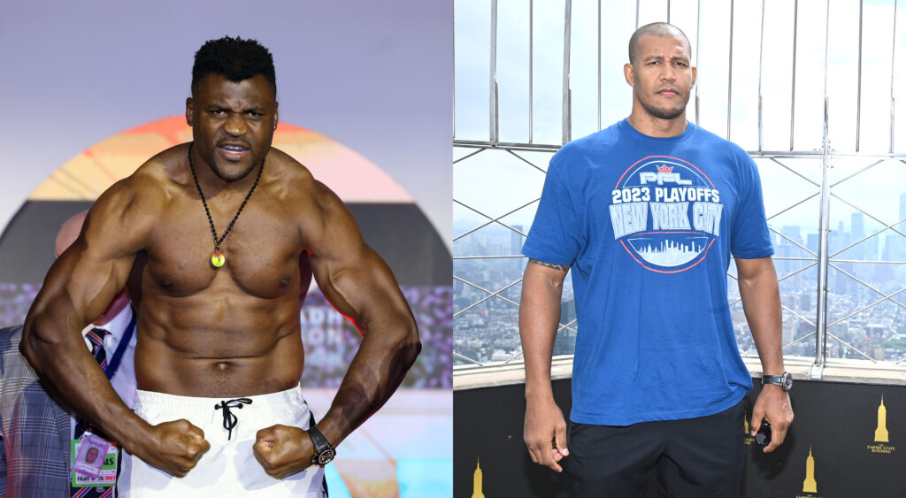 Francis Ngannou will potentially fight Renan Ferreira in PFL