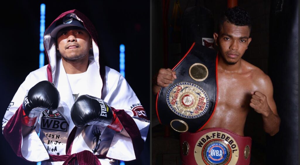 Roman Gonzalez and Rober Barrera