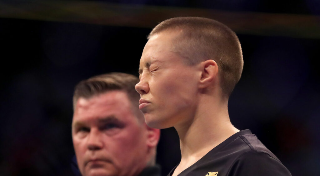 Rose Namajunas Ditch Strawweight for Flyweight