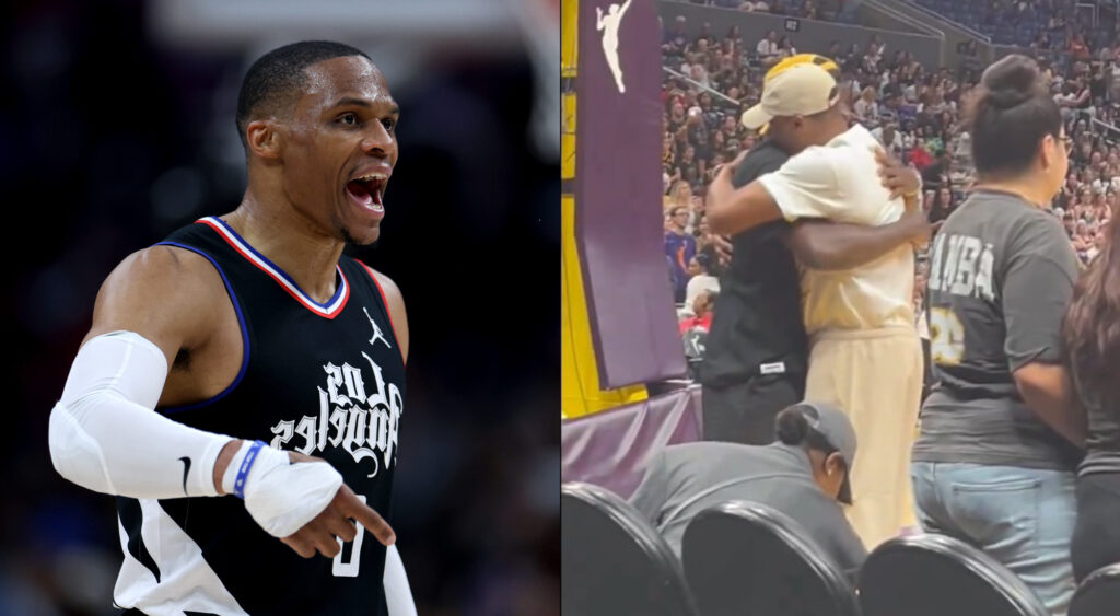 Russell Westbrook meets his ex-teammate