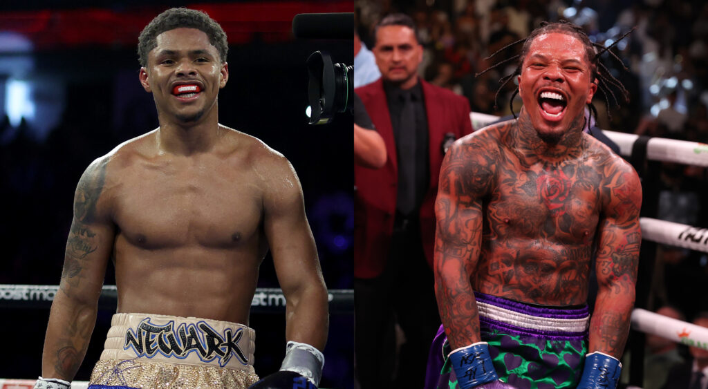 Shakur Stevenson vs. Gervonta Davis in the making