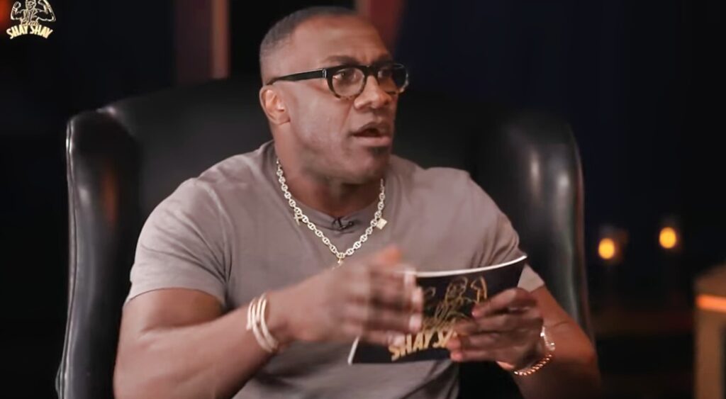 Shannon Sharpe on his podcast with Megan Thee Stallion