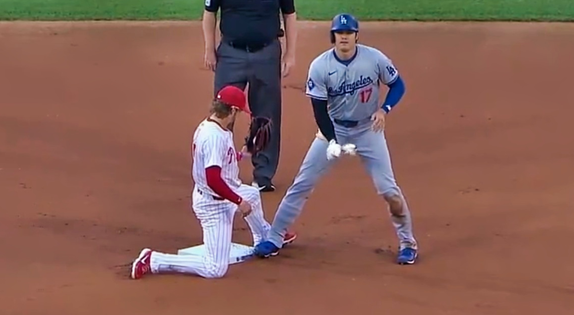 VIDEO Shohei Ohtani Was Caught On Live TV Celebrating A Stolen Base In