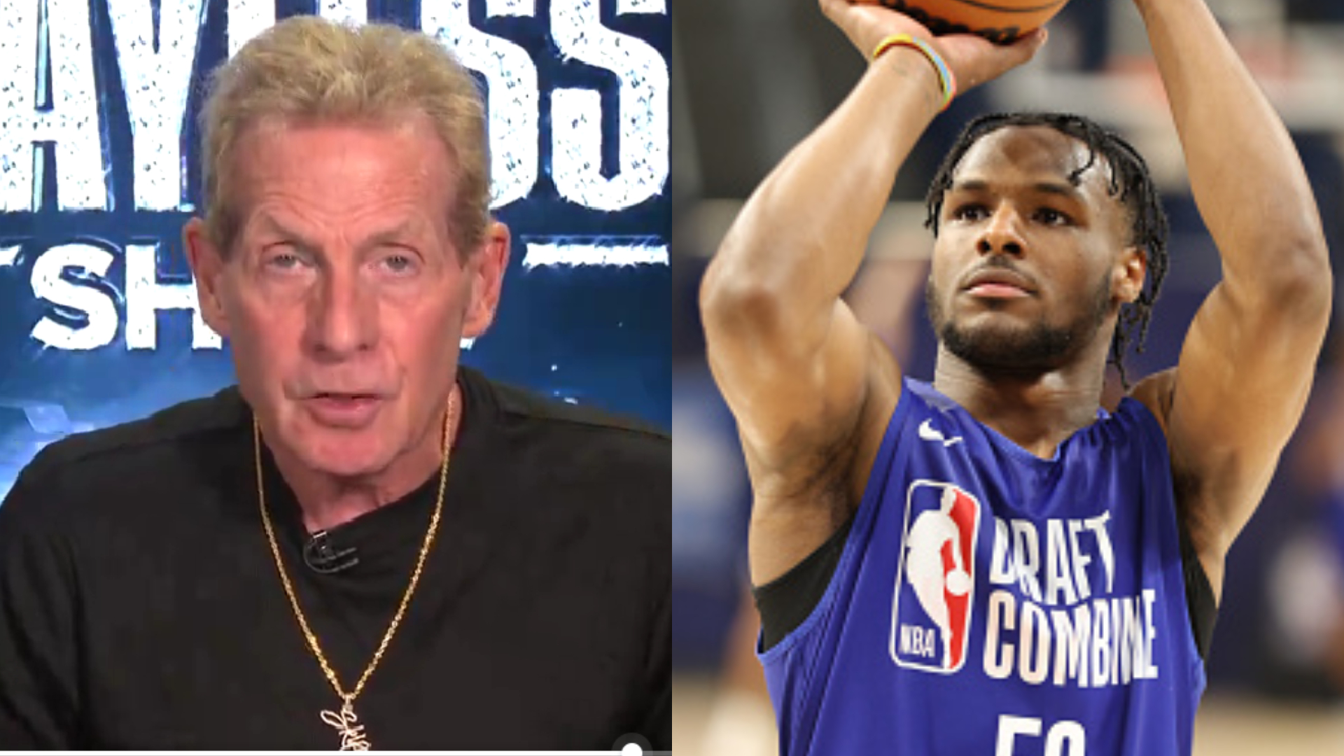 VIDEO: Skip Bayless Thinks Bronny James Is Better Than LeBron James In ...