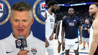 Steve Kerr Holds On to His Decision to Play Joel Embiid in the Big 3 Mix with LeBron James and Stephen Curry in Team USA’s Starting Lineup