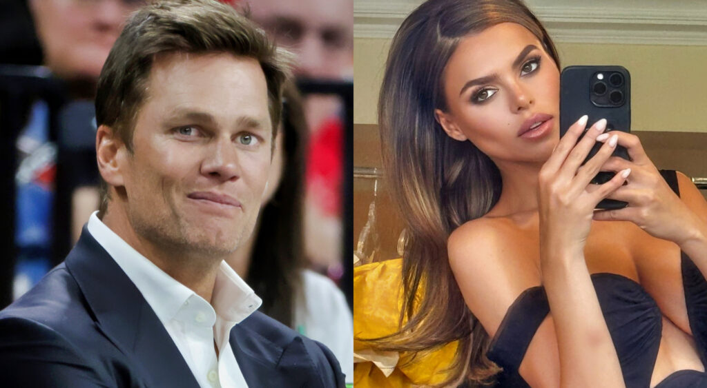 Photos of Tom Brady and Brook Nader