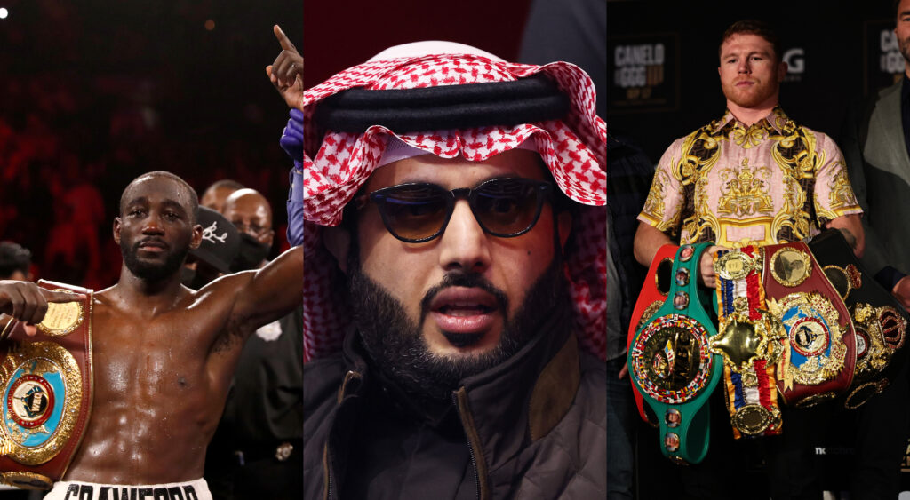 Turki Alalshikh wants Canelo Alvarez to fight Terence Crawford