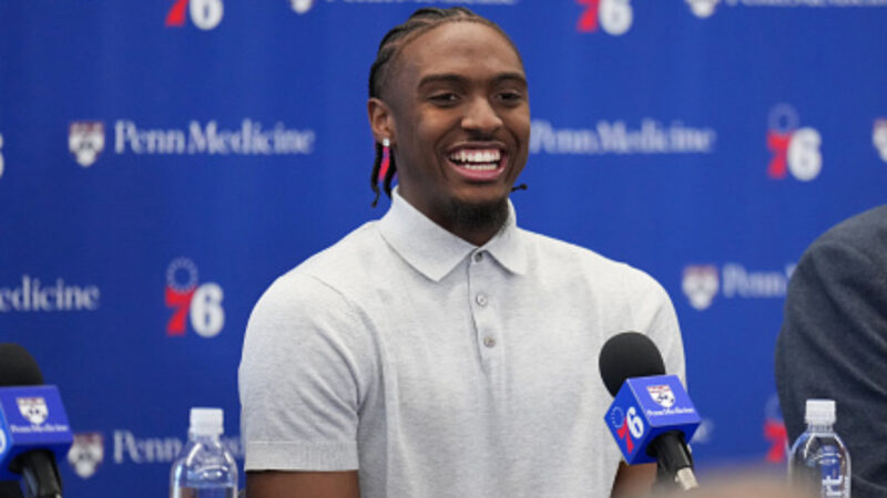 Tyrese Maxey Hilariously Shared How The NBA Drug Tested Him Due To ...